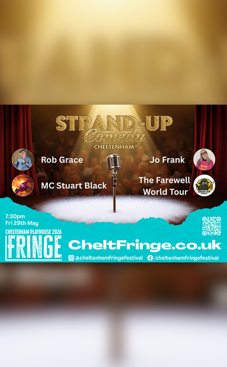 The Strand Up Comedy Farewell World Tour at Cheltenham Playhouse - May 2026