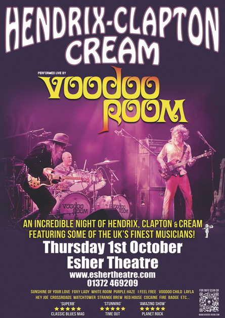 Voodoo Room A Night of Hendrix, Clapton & Cream