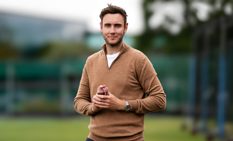 image of AN AUDIENCE WITH STUART BROAD PRESENTED BY LAITHWAITES