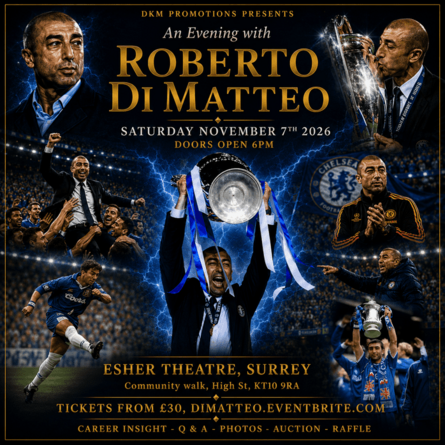 An Evening with Roberto Di Matteo