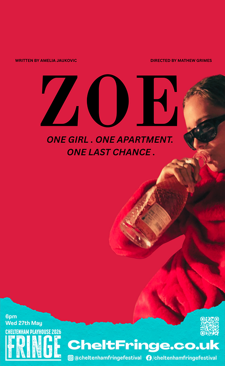 Zoe at Cheltenham Playhouse - May 2026