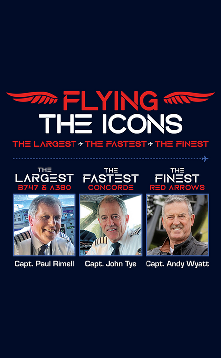 Flying The Icons at Cheltenham Playhouse - October 2026