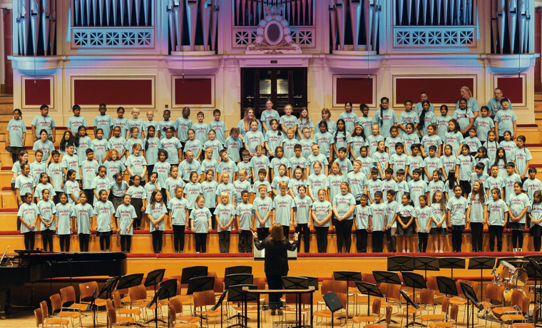 image of LEICESTERSHIRE MUSIC: LEICS SING! SUMMER SINGTASTIC