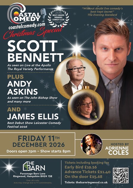  The Coastal Comedy Christmas Special with Scott Bennett