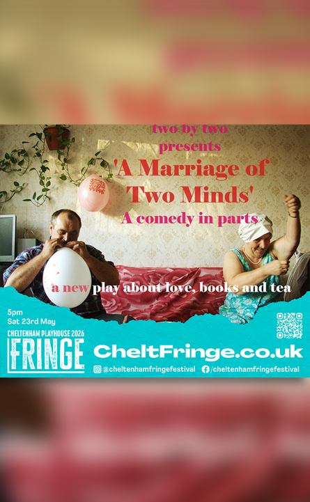 A Marriage of Two Minds at Cheltenham Playhouse - May 2026